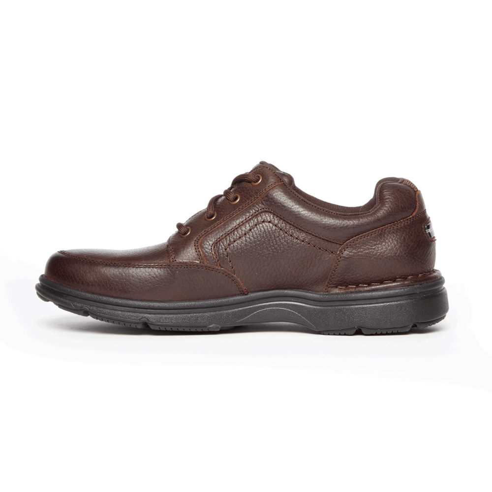 Tenis Rockport Homem Marrom Escuro - Prowalker Eureka Plus Mudguard - 03618JRTN